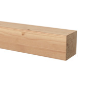 Tuinpaal Douglas hout geschaafd 8,5 x 8,5 x 180 cm