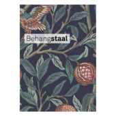 Behangstaal vliesbehang William Morrris at Home Bird & Pomegranate Marineblauw (dessin 124259)
