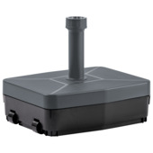 Handson parasolvoet vulbaar luxe grijs rond 49 x 41 x 44 cm