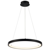 KARWEI hanglamp June 3-step dim zwart 25W Ø57,5cm