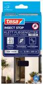 tesa Insect Stop deurhor met klittenband Comfort 65x220 cm antraciet 2 stuks