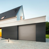 Dumaclin PVC gevelbekleding 18,5x240 cm gelakt antraciet, 2.66m² per pak