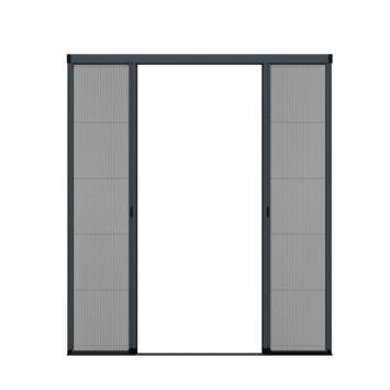 Bruynzeel plisséhordeur S900 op maat - voor binnendraaiende dubbele deuren