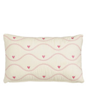 Kussen hart roze - l55xb35xh10cm