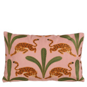 Kussen tijger roze - l55xb35xh10cm