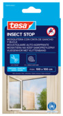tesa Insect Stop raamhor met klittenband Standard 100 x 100 cm antraciet
