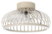 EGLO ventilator met LED verlichting Mogano 20W Ø42,8 cm zand