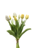 Emerald kunsttulp bundel 40 cm assorti