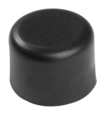 Giardino tuinpaalkap voor ronde tuinpaal zwart 48 mm