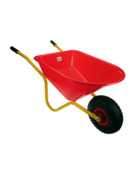 Talen Tools kinderkruiwagen rood kunststof 60 x 43 cm