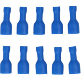 Carpoint Vlakstekerhuls 1542 6.3x0.8mm blauw blister 10 Stuks