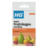 HGX fruitvliegjesval navulling 2x 20ml