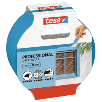 Tesa Professional Outdoor schilderstape blauw 38 mm x 25 m kopen? Afplakken & afdekken | Karwei