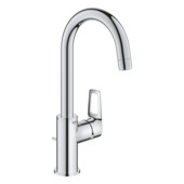 Grohe wastafelkraan Quickfix Start Loop L-Size hoge uitloop met waste