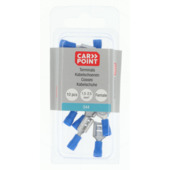Carpoint vlakstekkerhuls 544 8.0x0.8 blauw 10 stuks