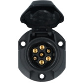 Carpoint 7-Polige Kunststof Stekkerdoos met Mistlampschakeling