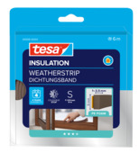 Tesa Tochtband I-profiel zelfklevend bruin 6m