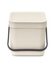Brabantia Sort & Go Prullenbak - 6 liter - Soft Beige