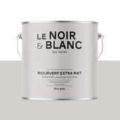 Le Noir & Blanc muurverf airy grey extra mat 2,5 liter