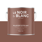Le Noir & Blanc muurverf baked clay red extra mat 2,5 liter