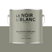 Le Noir & Blanc muurverf tuscan olive green extra mat 2,5 liter