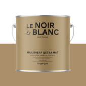 Le Noir & Blanc muurverf ginger gold extra mat 2,5 liter