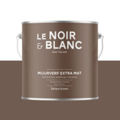 Le Noir & Blanc muurverf sahara brown extra mat 2,5 liter