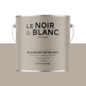 Le Noir & Blanc muurverf cashmere beige extra mat 2,5 liter