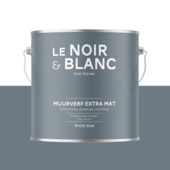 Le Noir & Blanc muurverf artic blue extra mat 2,5 liter