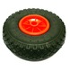 Los wiel rubber 260mm met asgat 20mm tot 150kg