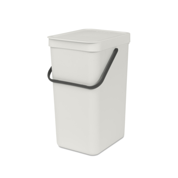 Brabantia prullenbak Sort & Go 16 L Soft Beige kopen? Prullenbakken | Karwei