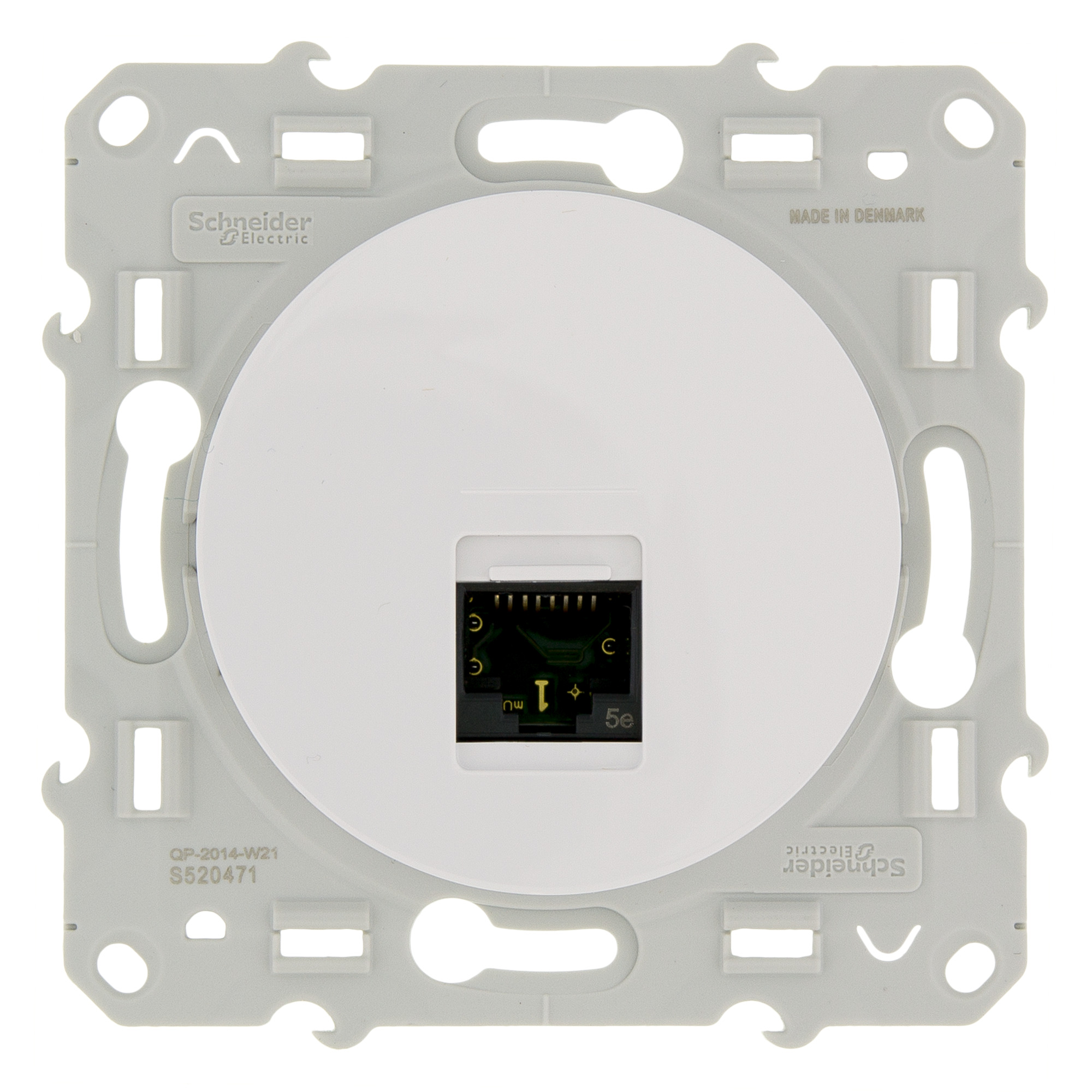 Schneider Electric Merten Odace Utp Stopcontact Cat5 Wit schneider electric kopen in de aanbieding