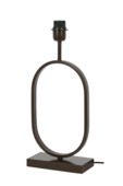 Lampvoet Fleur 20x10x45,5 cm donker bruin