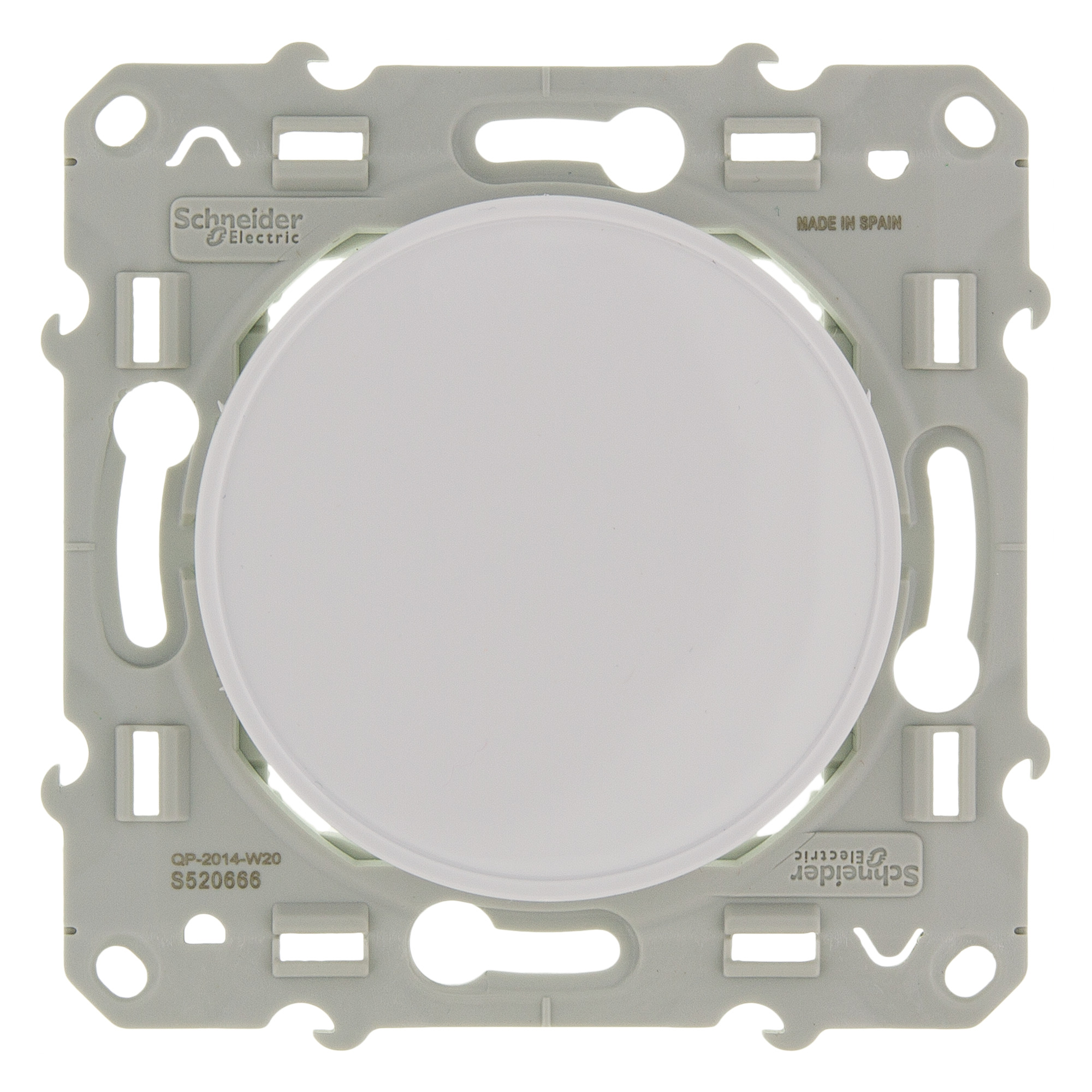 Schneider Electric Merten Odace Blindplaat Wit schneider electric kopen in de aanbieding