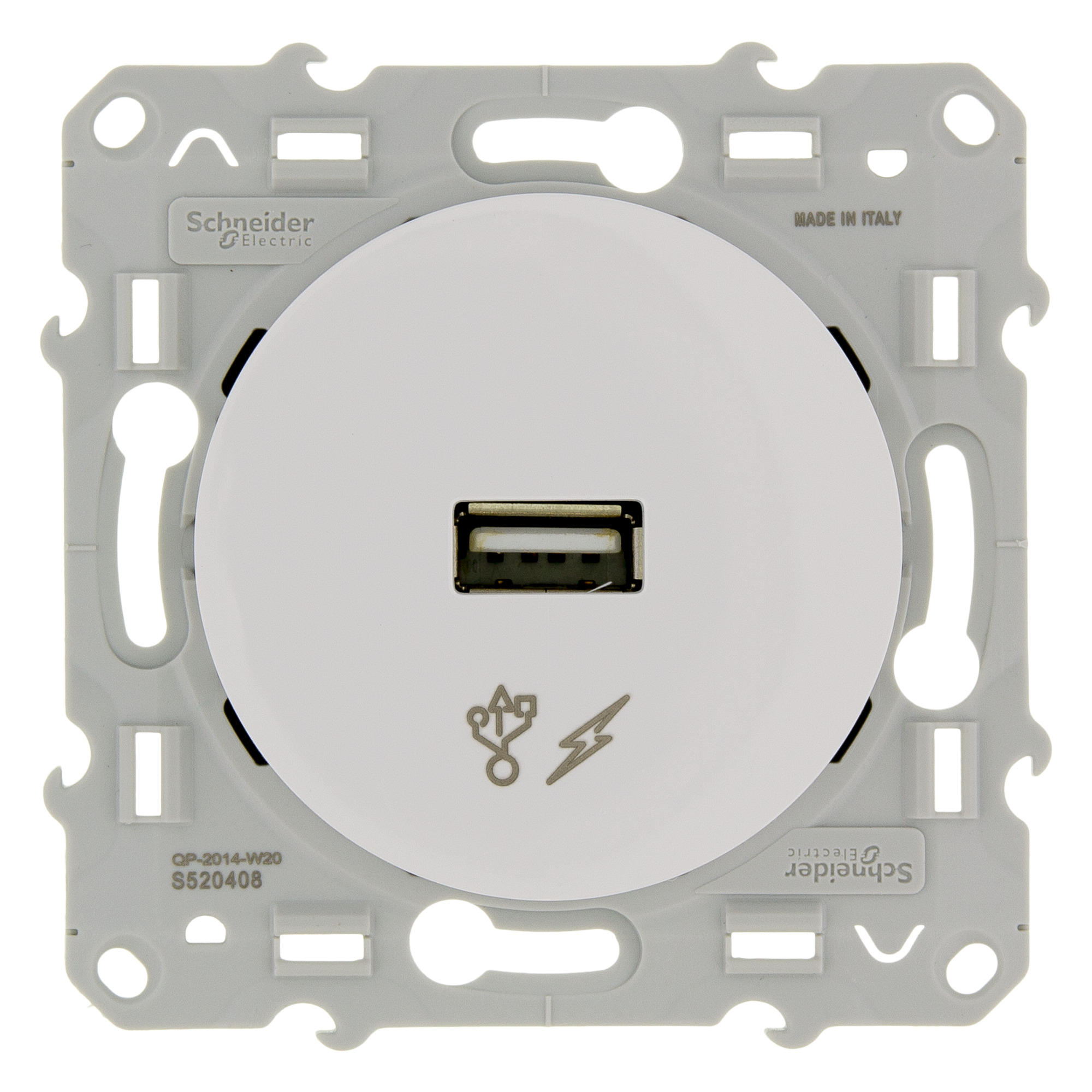 Schneider Electric Merten Odace Usb Stopcontact Wit schneider electric kopen in de aanbieding