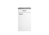 Optifit onderkast Bonn214 inclusief 1 lade en 1 deur wit 88x50x50 cm