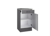Optifit onderkast Bonn214 inclusief 1 lade en 1 deur antraciet 88x50x50 cm
