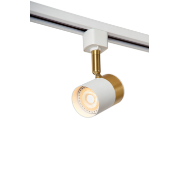Lucide 1-fase railspot Floris trackverlichting 1 x GU10 wit kopen? Railverlichting | Karwei