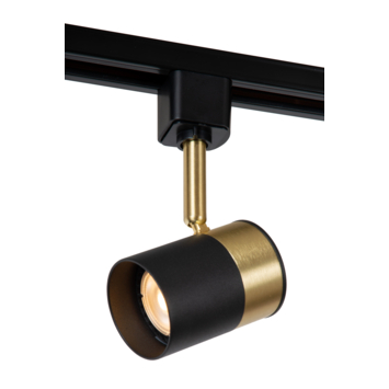 Lucide 1-fase railspot Floris trackverlichting 1 x GU10 zwart kopen? Railverlichting | Karwei