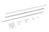 Lucide 1-fase railsysteem trackverlichting starterset 2 meter wit
