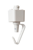 Lucide 1-fase hanglampadapter trackverlichting wit