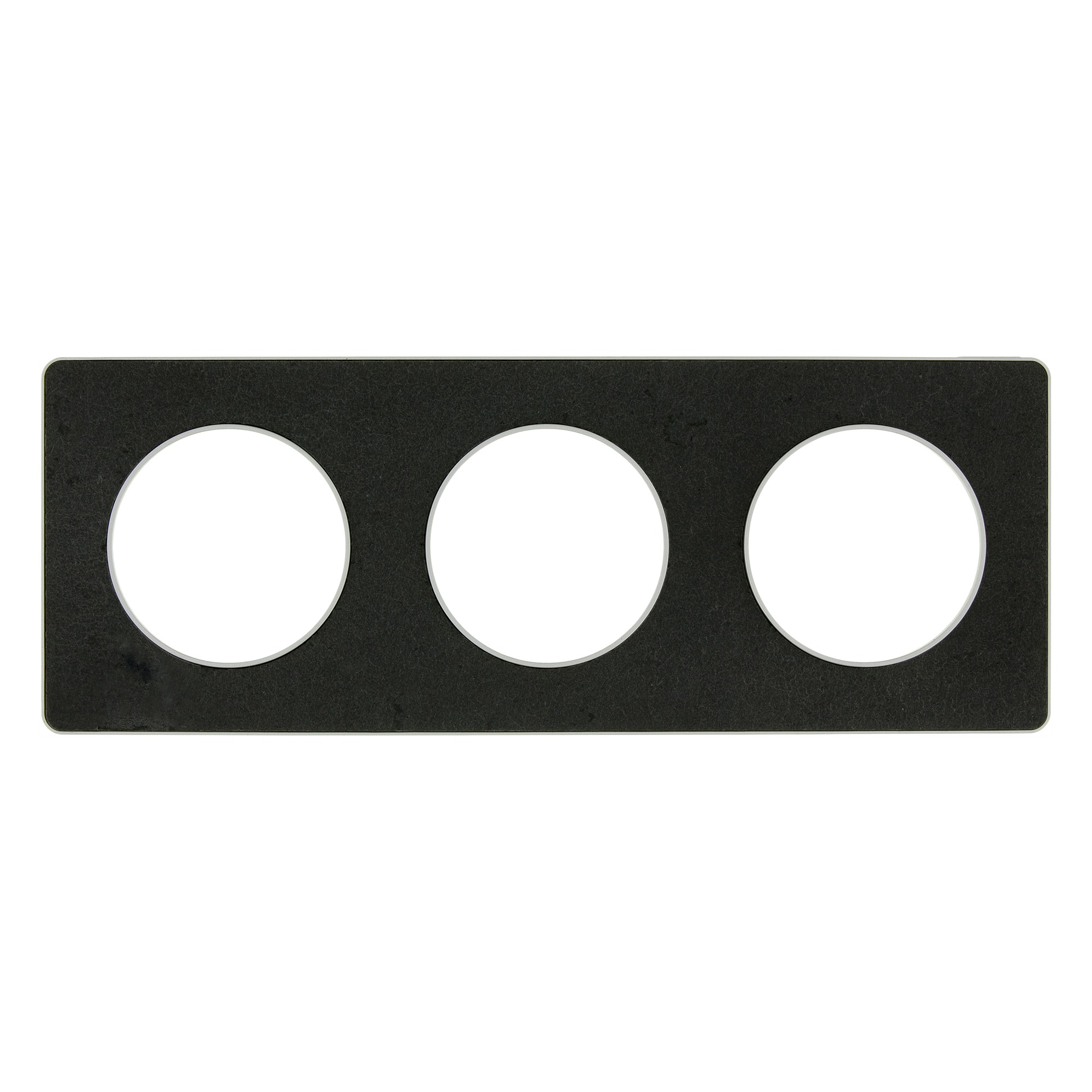 Schneider Electric Odace Afdekraam 3 Voudig Leisteenaluminium schneider electric kopen in de aanbieding