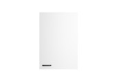 Optifit wandkast Bonn214 inclusief 1 deur en 2 planken wit 89,6 x 60 x 34,6 cm