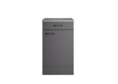 Optifit onderkast Kiel420 inclusief 1 deur, 1 plank en 1 lade antraciet 88 x 50 x 60 cm