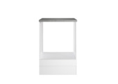 Optifit onderkast voor oven Bonn214 wit 88 x 60 x 60 cm