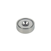 Magneet Neodymium met schroefgat 20x7mm