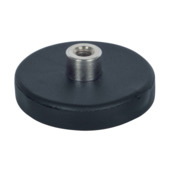 Magneet Neodymium schroefdop met rubber 31mm