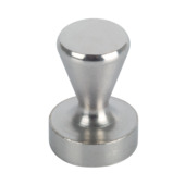 Magneet pion Neodymium zilver 15x21mm 2 stuks