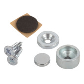 Magneet inboorsnappers Neodymium 12,7mm 2 sets