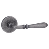 Karwei deurkruk set Bento rond rozet tin look messing